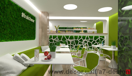 Дизайн интерьера фреш-бара