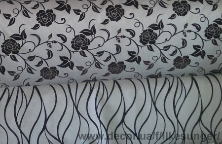 Флок на флоке с узором