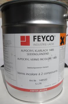 Лак поліуретановий шовковисто-глянцевий Feyco 1485