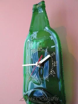 Часы бутылка «Римские»