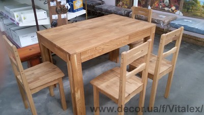 Стол дубовый &mdash; Виталекс Груп