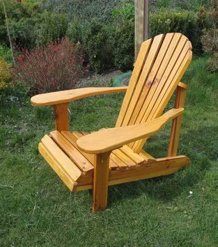 Кресло садовое адирондак.