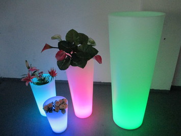 Светодиодная ваза для цветов