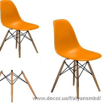 Дизайнерский стул DSW Eames Тауэр Вуд