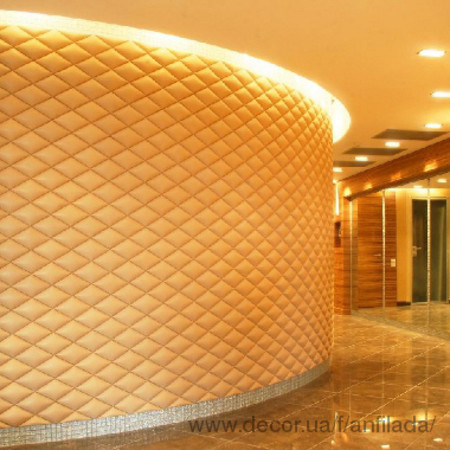 Мягкие стены из кожи, отделка и оформление из кожи