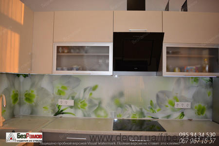 Закаленное стекло с печатью