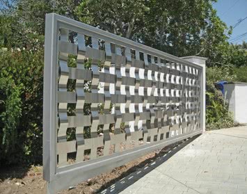 Красивые ворота и ограждения из нержавеющей стали Stainless Steel фото