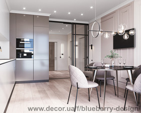 Дизайн проект квартири ЖК Bristol &mdash; Blueberry Design Studio