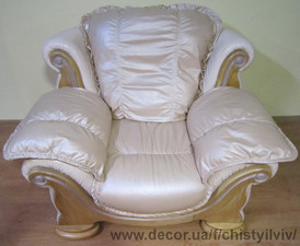 Перетяжка кресел кожей &mdash; Чистий Львів