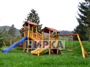 Детская площадка для возраста 2-12 лет &mdash; ЧИРКА