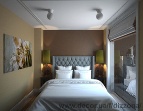 Интерьер спальни &mdash; Дизайнерская группа DIZZONA