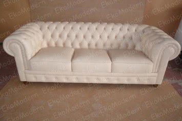 Продам мягкий диван из натуральной кожи Честер.
