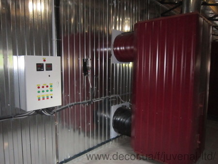 Сушильные камеры для древесины JUVENAL (комплект оборудования)