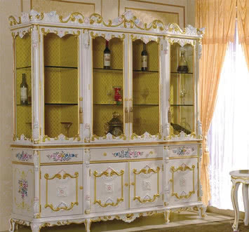 Шкаф для вина Венус-А в стиле барокко