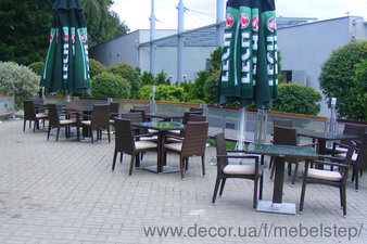 Тераса ресторану Баракуда м.Гдиня Польща &mdash; Avocado Garden Mebels