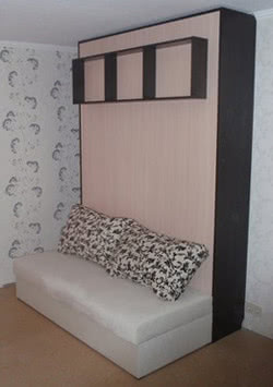 Шкаф-кровать с дивином, мебель-трансформер