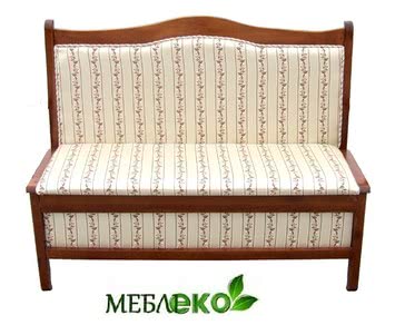 Лавка кухонная из натурального дерева, Лавка Кухонная Классическая