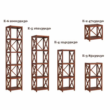 Этажерки из дерева