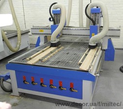 CNC-1325-2S Фрезерный станок с ЧПУ с двумя шпинделями &mdash; Милтек