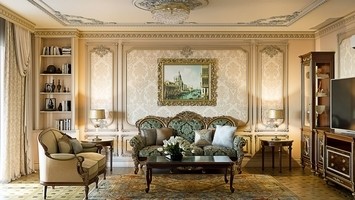 Классический интерьер гостиной от Mirt