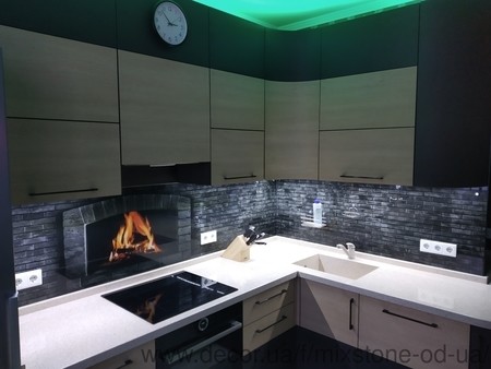 Столешница и мойка из кварца Атем