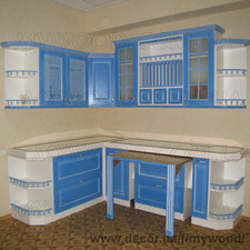 Кухня из массива ясеня &mdash; MyWood