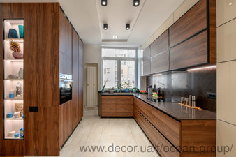 Кухня из ДСП Egger и столешницей CEASARSTONE &mdash; Ocean Group