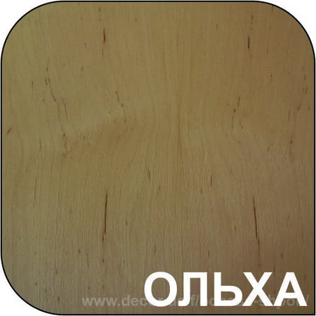 шпон Ольха