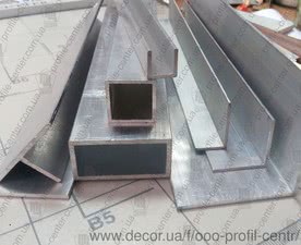 Алюмінієвий профіль для оздоблювальних робіт &mdash; Профіль центр