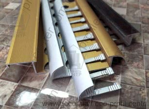 Профіль для плитки &mdash; Профіль центр