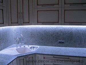 Подсветка рабочей зоны кухни &mdash; Ориент Групп