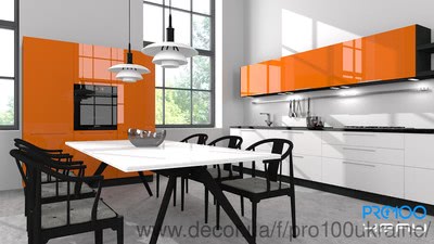 Проект кухни совместно с плагином KRAY — PRO 100 UKRAINE Проект кухни совместно с плагином KRAY — PRO 100 UKRAINE