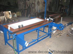 станок для перемотки мебельных тканей &mdash; Шулаков