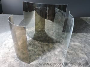 Приклади молірування (гнуття) і тонування скла &mdash; Стеклостиль