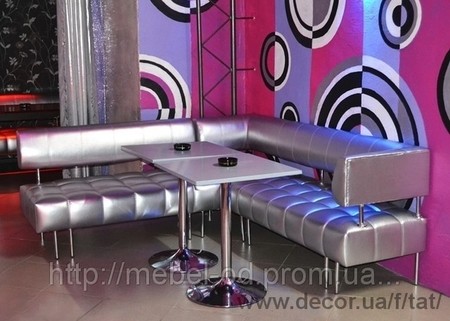 Мягкая мебель на заказ для баров, ресторанов, гостиниц в Одессе и по Украине