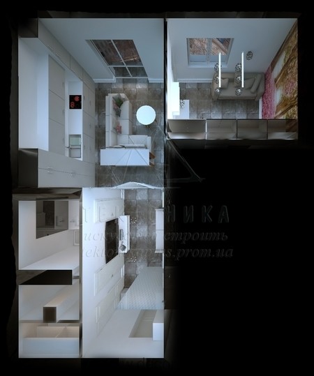 Рендер дизайн интерьера