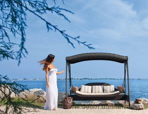 Плетеная качель для сада &mdash; Terrasse