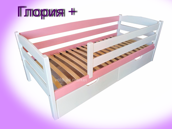 Кровать деревянная детская