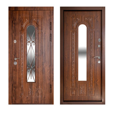 Входные двери со стеклом и ковкой в Украине оптом и в розницу