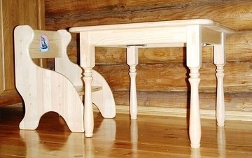 Новинка: детская щитовая мебель из сосны