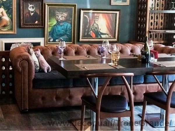 Атмосферноый ресторан «Mamakota restaurant&family» получил новую мебель от Trone Grande
