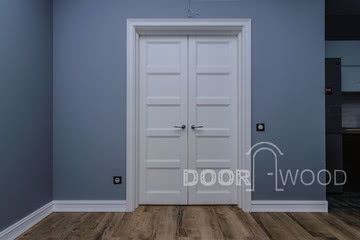 Сдали объект "Межкомнатные деревянные двери Харьков новострой Оптима"