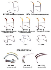 Акция! Скидка на хромированные подлокотники и каркасы для кресел!