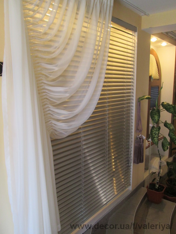 Салон Вікна презентує горизонтальні алюмінієві жалюзі 50мм