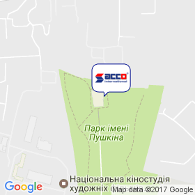 АККО Интернешнл на карте АККО Интернешнл на карте