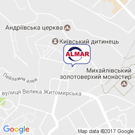 АЛЬМАР на карте АЛЬМАР на карте
