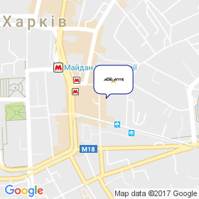 ADELANTE на мапі
