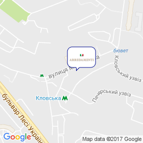 Студия итальянской мебели Arredamenti на карте Студия итальянской мебели Arredamenti на карте