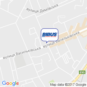 БІБУС Україна на мапі