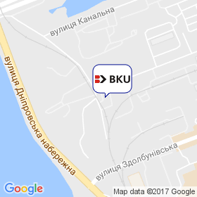 БКУ на мапі
